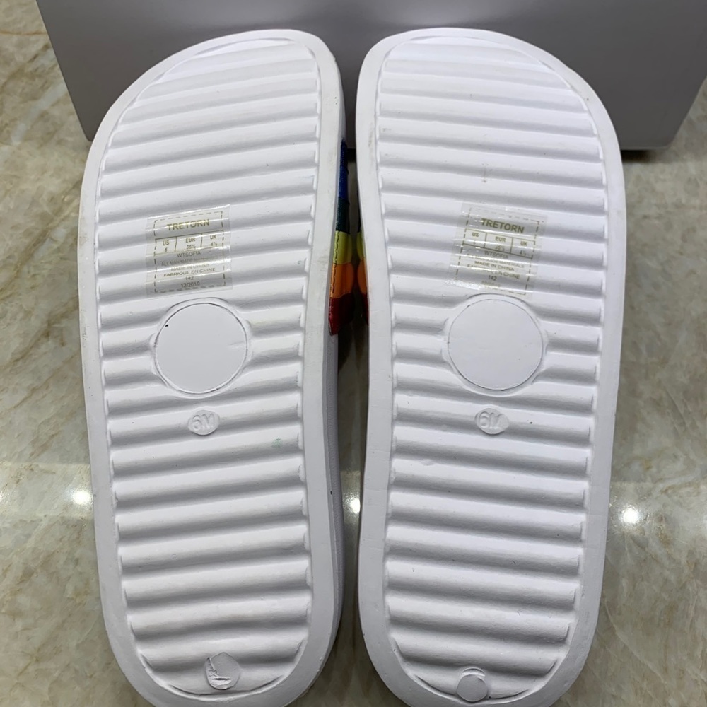 Tretorn Sofia Rainbow Slide Sandal - Picture 8 of 9